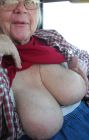 Granny boobs
