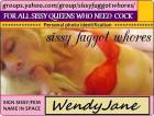 wendysissyfaggotcard