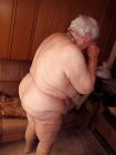 Grandma in the livingroom