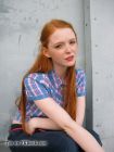 ginger red head teen