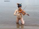 busty_instrument_music_outdoor_pale_redhead_redhead-gals_tattoo_violin_water_12