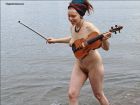 busty_instrument_music_outdoor_pale_redhead_redhead-gals_tattoo_violin_water_16