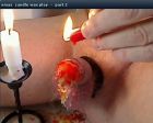 Xmas Candle Wax Play