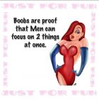 Boobs are proof