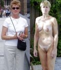 Clothed unclothed mature 14
