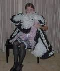 Chrisissy Sissy Maid in Black