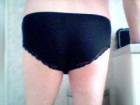 Black knickers