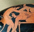 180px-Depiction_of_fellatio_on_Attic_red-figure_kylix,_c._510_BC