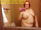 Expose fat Lauren Arnette 2