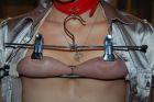 clamps tits and cum face  (12)