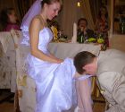 Horny Amateur Russian Brides on Their Wedding Day 012