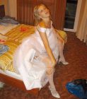 Horny Amateur Russian Brides on Their Wedding Day 020
