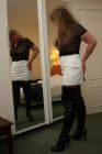 Marie in boots - leather, lack, THB, lycra