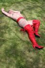 Marie in boots - leather, lack, THB, lycra