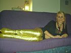 Milf in Golden Boots