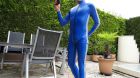 Blue Latex Suit (7)