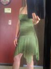 Delila green dress from Sharky's