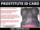 GreedyTGirl Prostitute ID Card