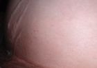 Cum on pregnant belly