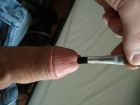 paintbrush peehole insertion