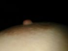 DSC-20171101 Hier mal schnell meine Titte unter der Bettdecke ganz rausgeholt und fotografiert