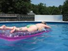 Penny in the pool 3rd July 2011