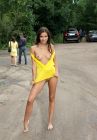 Teen-girl-in-yellow-dress-shows-her-very-sweet-pussy-at-public-park-8