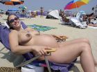hot pregnant beach