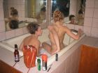 girls in pool bath or shower 209