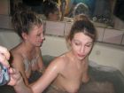 girls in pool bath or shower 210
