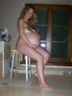 AMATEur pregnant big belly