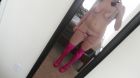 NEBlondSlut - Dress Up Pink Boots - 0019SAM_3185