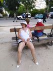 Flashing sur un banc public