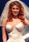 redhead bride