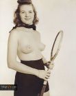 bear-chested-teen-black-miniskirt-holding-racquet-vintage