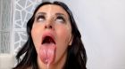 ahegao weird face slut