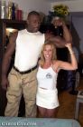 4'11" me with 6'8" Brutus Black!