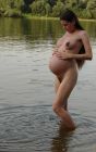 pregnant amateur nude beach outdoors