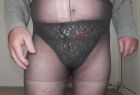 my cock in panties&pantyhose(25)