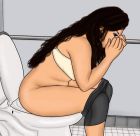 Sonya On The Toilet 4