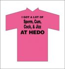 Hedo F Shirt Cum