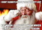 The Naughty List