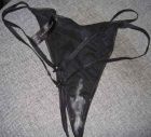 My thong all ready to be worn again the next day.