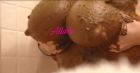 Hotwife Scat Allura aka Amateur American Couple Jerking off my husband with poop- check out my profile or contact me for where you can purchase the video!