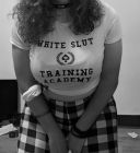 White slut training A