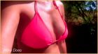 Wifey shows her hot pink bikini