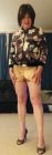 erica in glam shorts