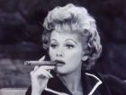 Lucille Ball - I Love Lucy - cigar - 002