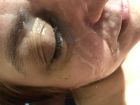 LAURIE FACIAL CUM IN EYE