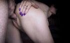 purple nails